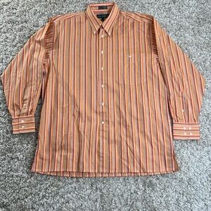 Tundra Men's Multicolor Striped Button Down Shirt